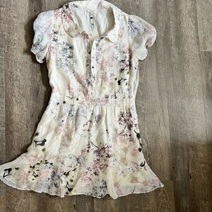 Ladaire floral mini dress